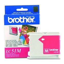 CART. TINTA BROTHER LC 51 MAGENTA (REMATE) \ BROTHER